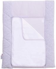 Cповивальний матрац Baby Veres 70×50 см Velour Grey melange